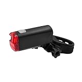 FISCHER Batterie LED Rückleuchte mit Universalhalter, Fahrradrücklicht,...