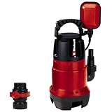 Einhell GC-DP 7835 Schmutzwasserpumpe (Rot, 780W,Ø35 mm...