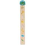 Bieco Holz Messlatte Kinder Zoo Skala 0,65-1,5m | Messlatte Kind Holz |...