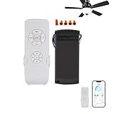 HOISGEAR WiFi Universal Deckenventilator Licht Fernbedienung Kit mit...