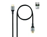 Velocraze HDMI-Kabel, V2.1, Ultra High Speed, Typ A/M, 3 m, schwarz, ideal...