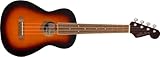 Fender Avalon Tenor Ukulele, Walnut Fingerboard, in 2-Colour Sunburst