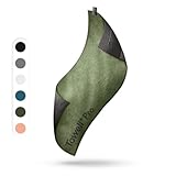 STRYVE Sporthandtuch – Das Original – Towell+ Pro – Deep Green –...
