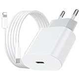 USB C Ladegerät Mit iPhone Ladekabel 2M, 20W iPhone Schnellladegerät Mit...