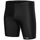 Aqua Speed Schwimmhose lang eng Männer + gratis eBook | Wettkampf Badehose...