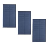 Packung mit 3 ZONADAH 1W 5V Mini-Sonnenkollektoren, Teigladegerät, DIY...