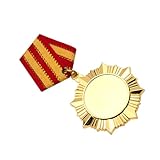 BRIGHTFUFU Goldene Wettkampfmedaille aus Metall Legierung mit Anstecknadel...