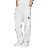 Jogginghose Herren Baggy Sweatpants Y2k Breite Hose Weites Bein Sporthose...