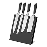 Navaris Messerhalter magnetisch aus Kautschuk 27,7x27,5x12cm - Magnet...
