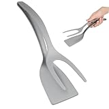 ULTECHNOVO Steak Spatel und Zange aus Langlebigem Material Komfortabler...
