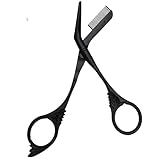 OFIDUS Augenbrauenschere, Trimmer mit Kamm, Geschenk für Männer und...