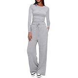 Sportanzug Damen Set Elegant Winter - Freizeitanzug Damen Große Größen...