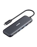 Anker USB C Hub, 332 USB-C Hub (5-in-1) mit 4K-HDMI-Display, 5 Gbit/s...