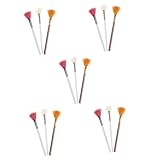 ABOOFAN 15-teiliges Make-up-Pinsel-Set, Puderpinsel, Konturen, für Make-up...