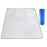 200×200cm Alu Isomatte Schaummatten Schlafmatte Für Camping Schaumstoff...