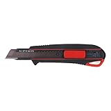 Würth 2K Cuttermesser 18mm inkl. 3 Abbrechklingen extrem scharf schwarz...