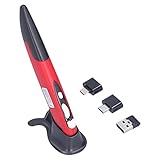 Annadue Kabellose Optische Pocket Pen Mouse, Ergonomie 2,4 G USB Wireless...