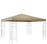 QUICK STAR Ersatzdach für Blätter Pavillon 3x3m Pavillondach Sand...