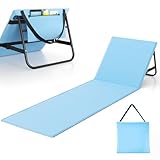 WildFun 180 X 55 cm Portable Beach Sun Mat, Faltbare leichte Sonnenliege...