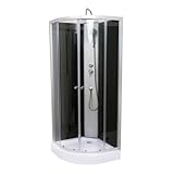 Aloni Dusche Komplettdusche Duschkabine 80 x 80 cm - Fertigdusche mit...