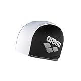 ARENA Kinder Badekappe Polyester II, Black White, einheitsgröße