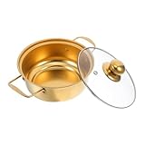 PRETYZOOM Suppentopf Aus Edelstahl Suppentöpfe Mit Deckel Induktionstopf...