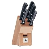 WMF Classic Line Messerblock mit Messerset 6-teilig, bestückt, 5 Messer,...