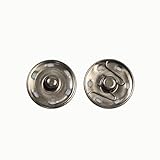 20 Sets Druckknöpfe für DIY Kleidung & Handwerk - Metall Druckknöpfe...
