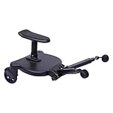 Buggy Board für alle Kinderwagen, 25kg Mitfahrbrett Universal Passend 3-7...
