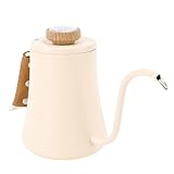 Fabater Schwanenhals-Kaffeekessel mit Thermometerdeckel, 600 Ml...