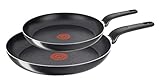 Tefal Simple Cook Pfannenset 2-teilig, 24 + 28 cm Pfanne, Antihaft...