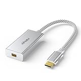 USB-C-auf-Mini-DisplayPort-Adapter 4K@60Hz, USB Typ C (Thunderbolt 3) auf...