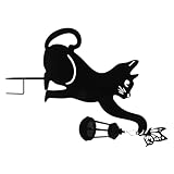 FONDOTIN katze stehlampe gartenbeleuchtung solar außenbeleuchtung solar...