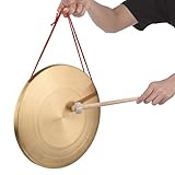 32 cm Hand Gong Cymbals Messing Kupfer Gong Chapel Opera Percussion...