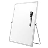 STOBOK Magnetisches Whiteboard mit Ständer trocken abwischbare Tafel für...