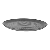 EXHUMKY Runde Perforierte Pizza Backform aus Hitzebeständiger...