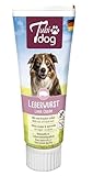 12 x Tubi-DOG Tubi Dog Hundeleberwurst in der Tube 75g im 12er Set