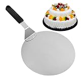 gifyym Pizza -Paddel - 10 'Edelstahl Pizza -Schale | -Paddel Mit Holzgriff...