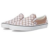 VANS Classic Slip-On Checkerboard Sneaker - Warm Taupe, Taupe, 36.5 EU