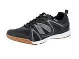 Lico Herren Fit Indoor Hallenturnschuh, Schwarz Grau, 44 EU