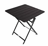 Aluminium Klapptisch Balkontisch 70x70x74 cm Gartentisch klappbar,...