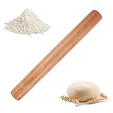 Buchenholz Nudelholz, Teigroller Holz, Teigrolle zum Backen, Rolling Pin...