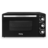 H.Koenig Mini Kompaktbackofen FO42, Kapazität 42L, Temperatur bis 230°C,...