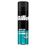 Gillette Classic Sensitive Bartpflege Rasiergel Männer (200 ml), für...
