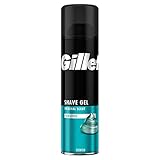 Gillette Classic Sensitive Bartpflege Rasiergel Männer (200 ml), für...