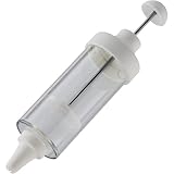 Original Kaiser Classic Garnierspritze mit 5 Tüllen, Gebäckpresse 200 ml,...