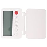 ULTECHNOVO Kleiner Digitaler Reisewecker mit Nachtlicht LCD-anzeige für...