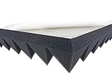 Pyramidenschaumstoff TYP 100x50x5 SELBSTKLEBEND Akustikschaumstoff...