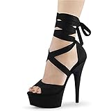 WQHPLMD Frauenplattform Stiletto Open Tobe Tanzmodel Catwalk Schuhe...
