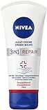 NIVEA 3in1 Repair Hand Creme (75 ml), reichhaltige Hautcreme mit...